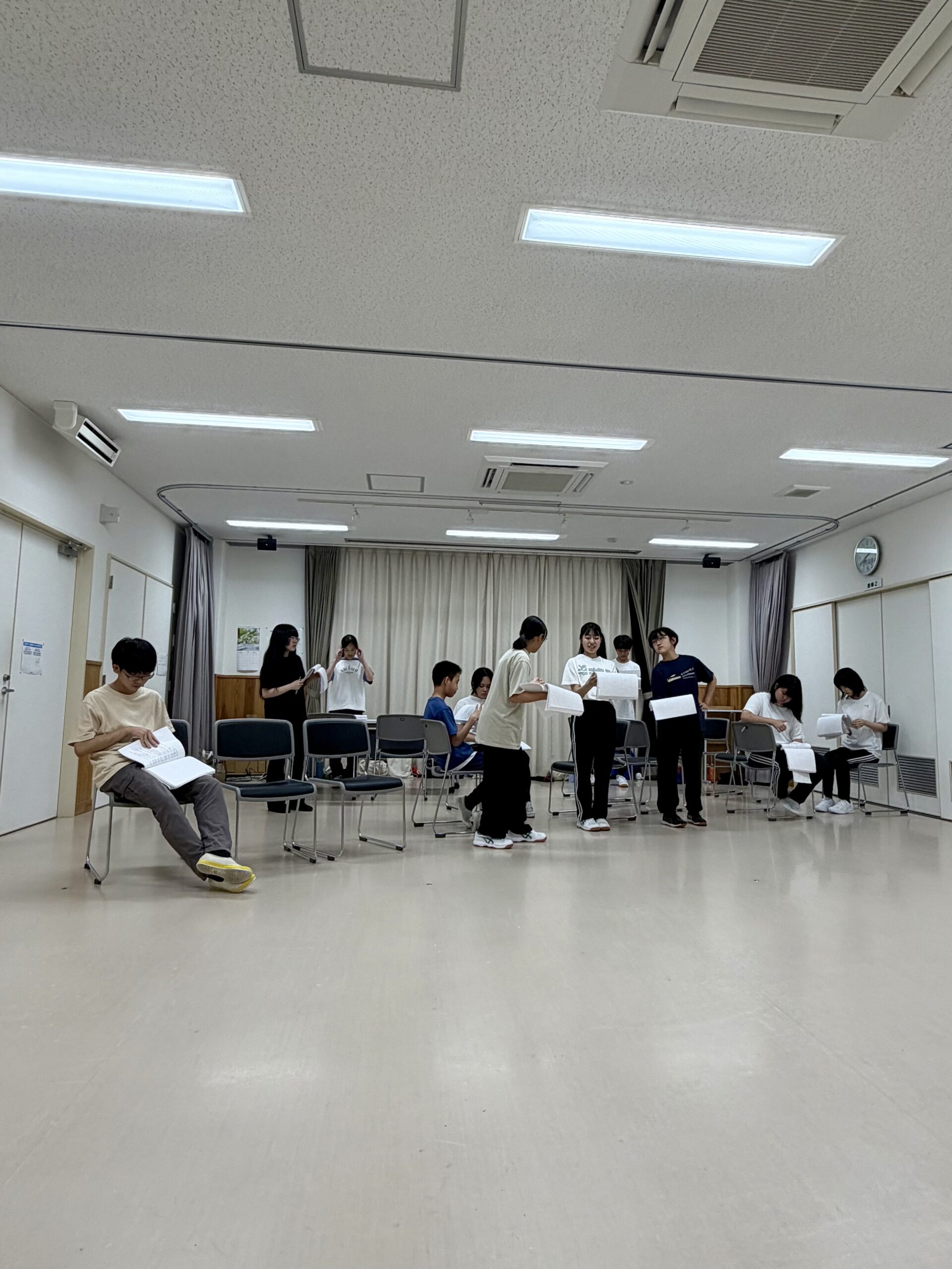 『紬のいない舞台』稽古録その１