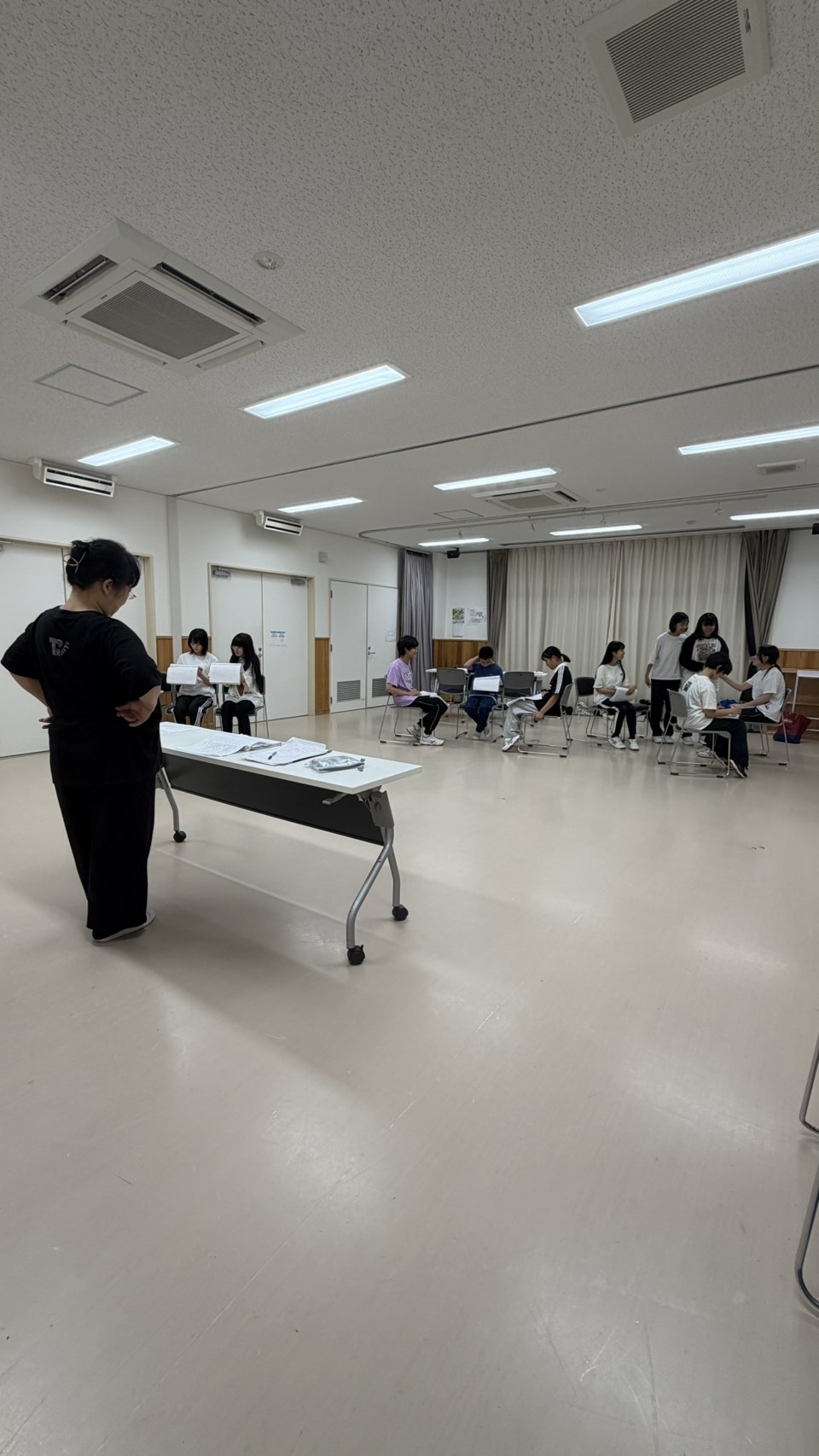 『紬のいない舞台』稽古録その３